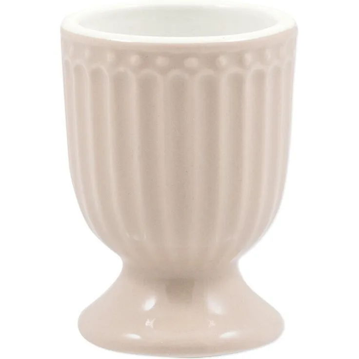 Greengate Eierbecher Alice Fudge Steingut Creme