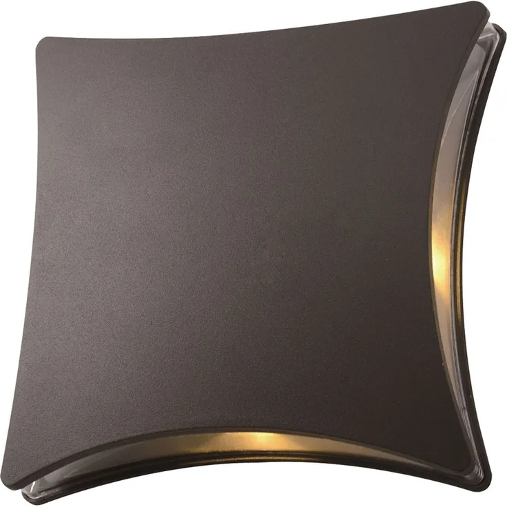 LED Wandlampe aus Aludruckguss, Höhe 20,5 cm
