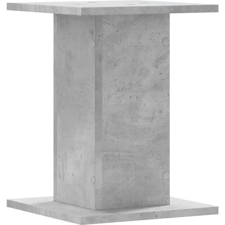 vidaXL Pflanzenständer 2 Stk. Betongrau 30x30x40 cm Holzwerkstoff 3307849 – Bild 6