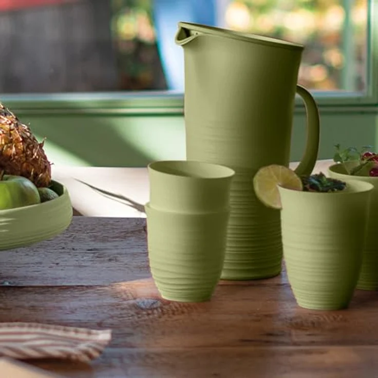 Guzzini Trinkglas niedrig Tierra Light green – Bild 2