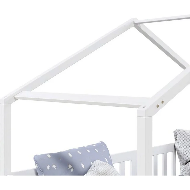 IDIMEX Kinderbett ELEA, Hausbett Montessori Bett Kinderbett Tipibett 90 x 200 Kiefer Schublad – Bild 3