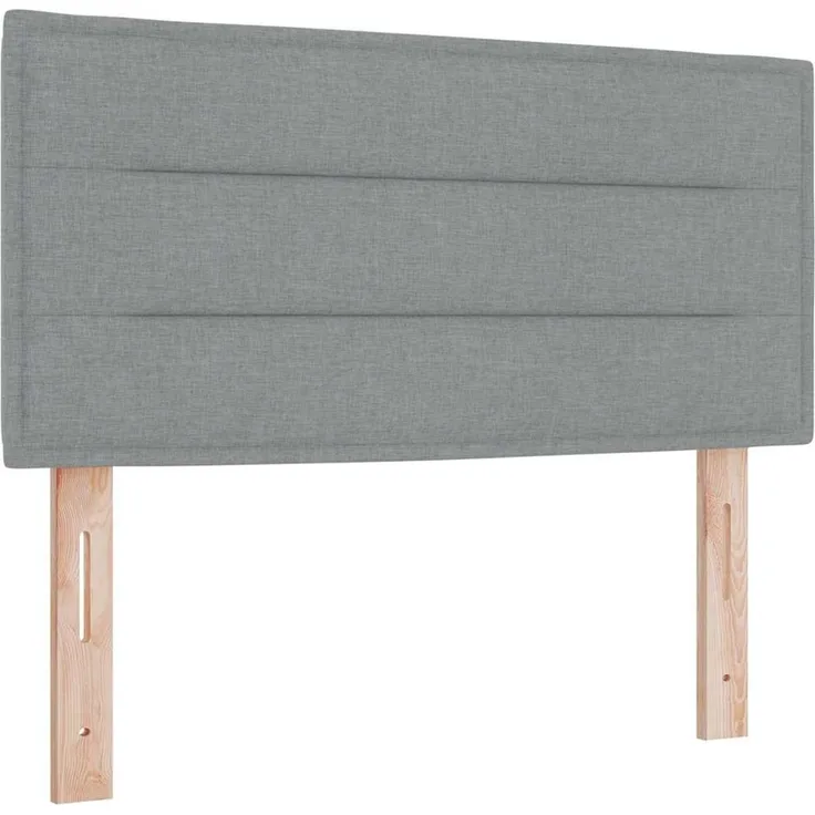 Kopfteil, Bettkopfteil, Minimalistisch Hellgrau 80 cm Stoff