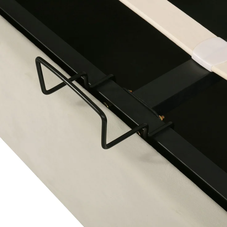 Kindereinzelbett 90×200 cm aus Kunstleder mit kronenförmigem Kopfteil, rosa – Bild 10