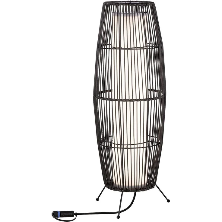 Paulmann No. 94320 Plug&Shine Lichtobjekt Basket IP44 60cm Braun – Bild 1