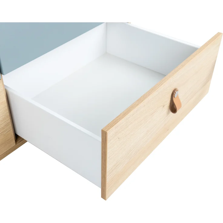 3-teiliges Babymöbel-Komplettset »Roofy« mit 2-trg. Kleiderschrank, Salbei / Nagano Oak, Arthur Berndt – Bild 24
