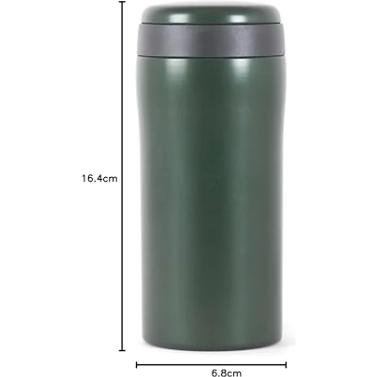 Lifeventure Thermal Mug Metallic Green – Bild 5
