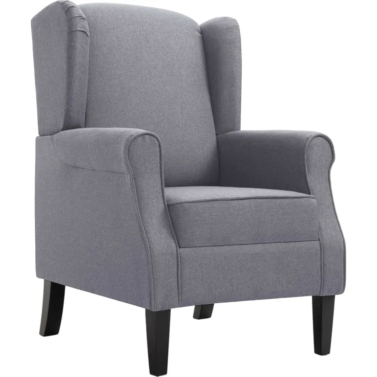 vidaXL Sessel Dunkelgrau Stoff [248616]