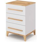 Kommode Malia Weiß 53.4 x 88 cm Vitalispa