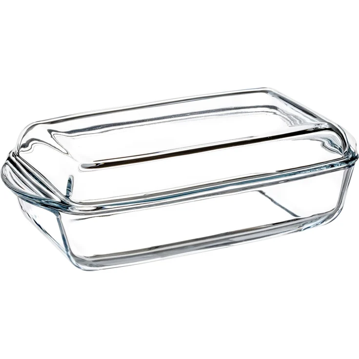 KADAX Hitzebeständige Form mit Deckel 3,95L zum Backen, Backen, rechteckig – Bild 5