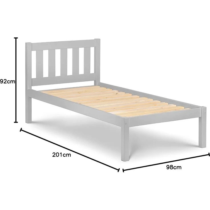 Julian Bowen Luna Bett, Taubengrau, Einzelbett – Bild 3