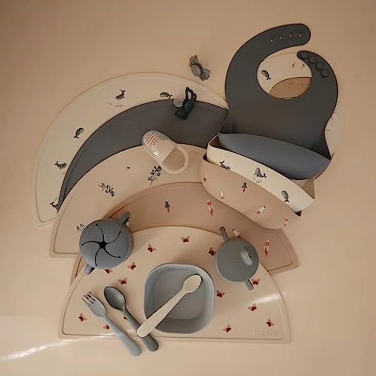 Mushie Silikon Matte / Platzdeckchen tradewinds – Bild 7