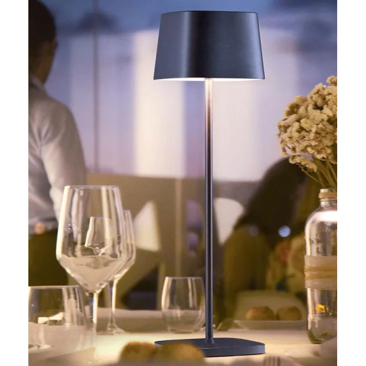Helestra LED-Akku-Tischleuchte KORI schwarz 19/2100. 98