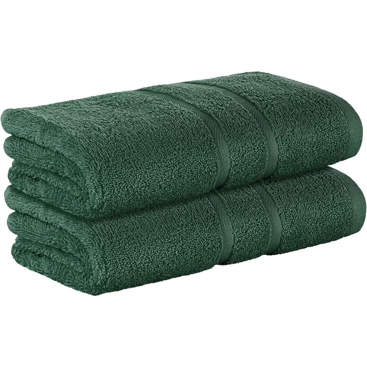StickandShine Handtuch 2er Set Premium Frottee Handtuch 50x100 cm aus 100% Baumwolle, 100% Baumwolle 500GSM Frottee – Bild 1