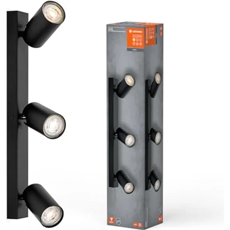 LEDVANCE LED-Spot Octagon GU10 Schwarz 3x3,4W 927 DIM – Bild 2
