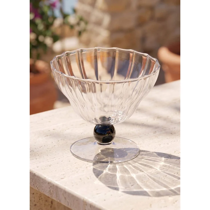 Hermia Concept 'BRD0152 - 4'lü' Eisbecher-Set (4-teilig), Schwarz, 10 x 10 x 9 cm, 240 ml – Bild 2