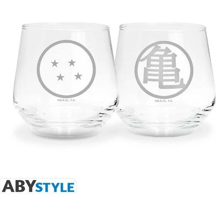 ABYstyle Tasse DRAGON BALL - 2 Glass Set - Kame & Dragon ball EUROPE – Bild 3