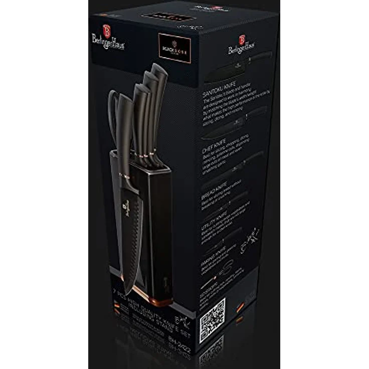 Berlinger Haus Berlinger Haus Messersatz 7 Elemente Black Rose Gold BH2422 – Bild 6