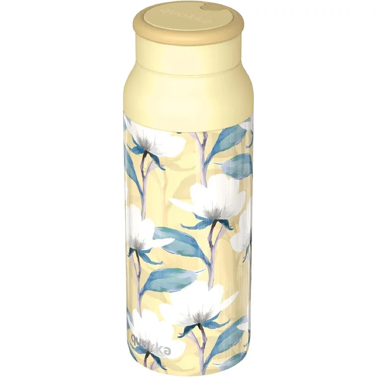 Quokka Thermoflasche 690 ml – Edelstahl, doppelwandig, vakuumisoliert Magnolien