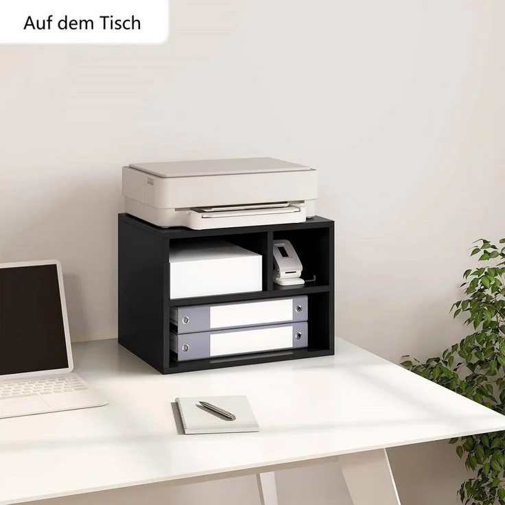Woltu Aktenschrank (1-St) Druckertisch mit Rädern, ürocontainer rollbar – Bild 3