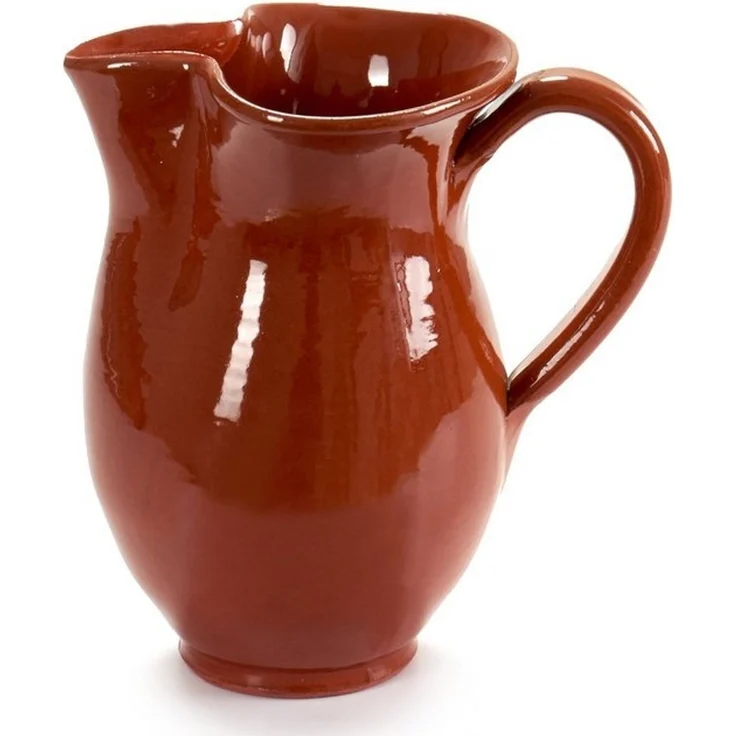 Annastore Wasserkrug Tonkrug zum stilvolle Servieren - Karaffe - Weinkrug - Wikinger-Krug – Bild 3