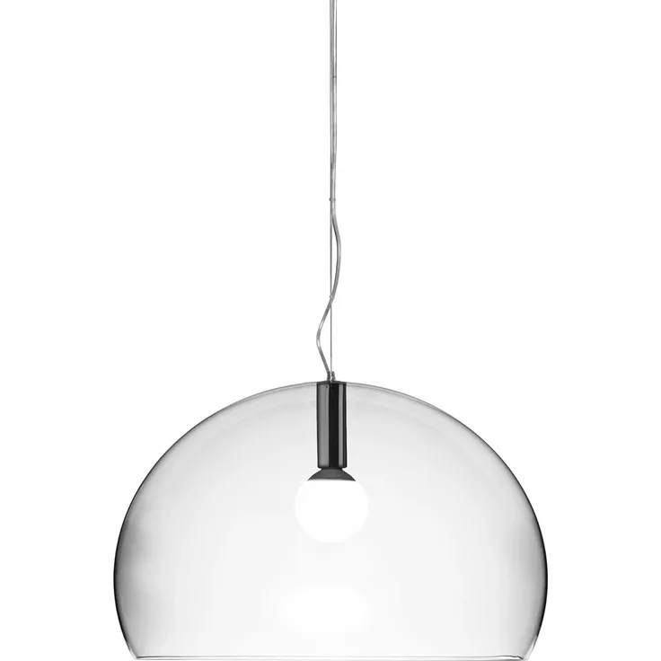 Kartell Small FL/Y Hängelampe transparent