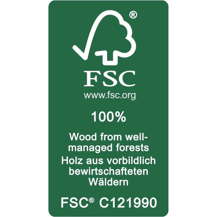 MacaMex DoppelstabHängematte California Lapis Blue, gepolstert, wetterfest, FSC™ zertifiziert, Blau, 210 x 140 cm – Bild 6