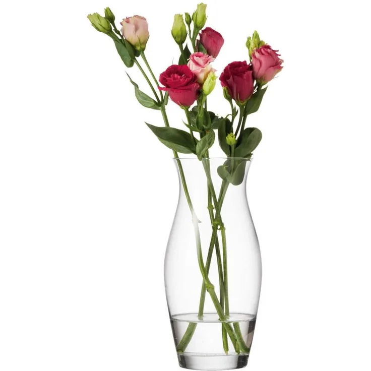 montana: :flower Vase, 6er Set, Blumenvase, Dekovase, Glasvase, Blumen, Glas, H 19 cm, 063522