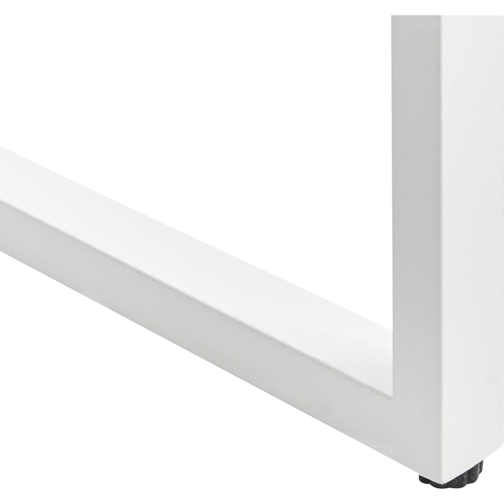 Schreibtisch mit Lochplatte BUXTON Weiß 84 cm 48 cm – Bild 6