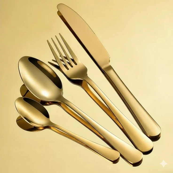 Faizee Home Besteck-Set Kopie von Otto Besteck Gift Box Gold #1 – Bild 4