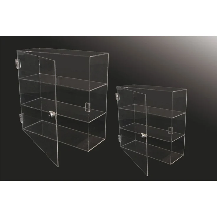 Safe-Album Vitrine Acryl Vitrine 3 Fächer Schaukasten für Modellautos Figuren I SAFE – Bild 3