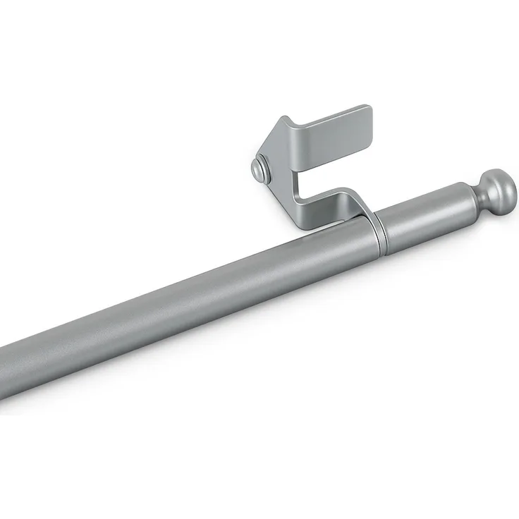 Bestlivings Klemmstange Silber (Fit-Ball) 80-100 cm