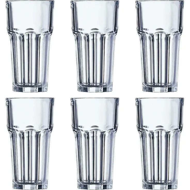 Gläserset Arcoroc Granity 6 Stück Durchsichtig Glas (42 cl)