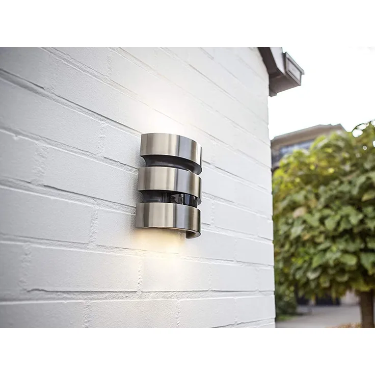 Lutec Maya 5198401001 Aussenwandleuchte 2-flammig ECO Light Sensor