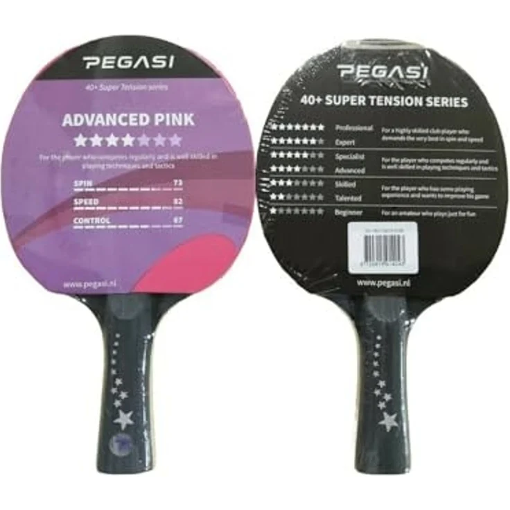 Pegasi Tischtennisschläger 4 Sterne Limited Pink – Bild 7
