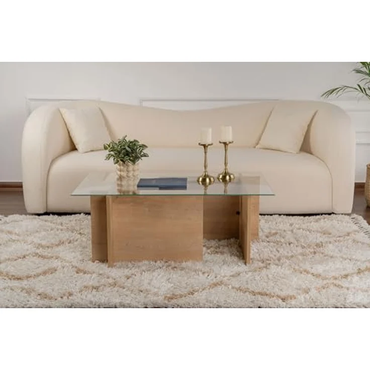 Couchtisch, 'Vetrino', 40 x 65 x 105, Honigeiche – Bild 6