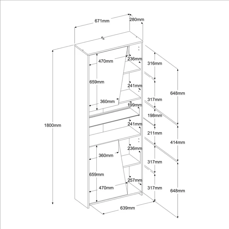 Gaming Schreibtisch Parisot Gaming 3-tlg. Holznachbildung Schwarz – Bild 8
