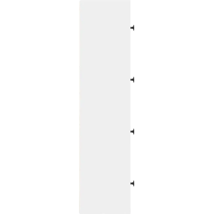 vidaXL Bücherregal Weiß 40x24x102 cm Holzwerkstoff 860373 – Bild 6
