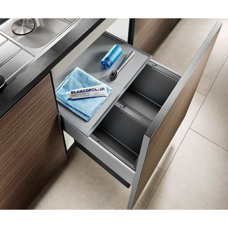 BLANCO 518721 Abfallsystem 32 (2x16) Liter SELECT 45/2 für 45 cm Schrankbreite – Bild 3