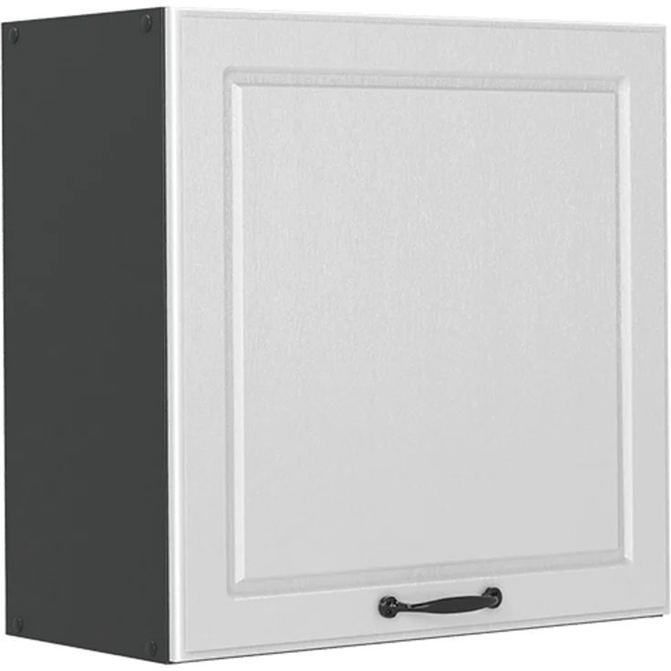 Hängeschrank R-Line Weiß Landhaus/Anthrazit 60 cm mit 1 Tür Vicco – Bild 1