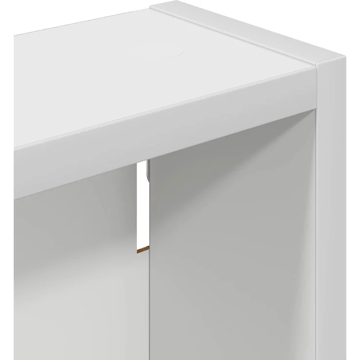 vidaXL Badezimmer-Wandschrank Weiß 40 x 10 x 50 cm Holzwerkstoff 889343 – Bild 7
