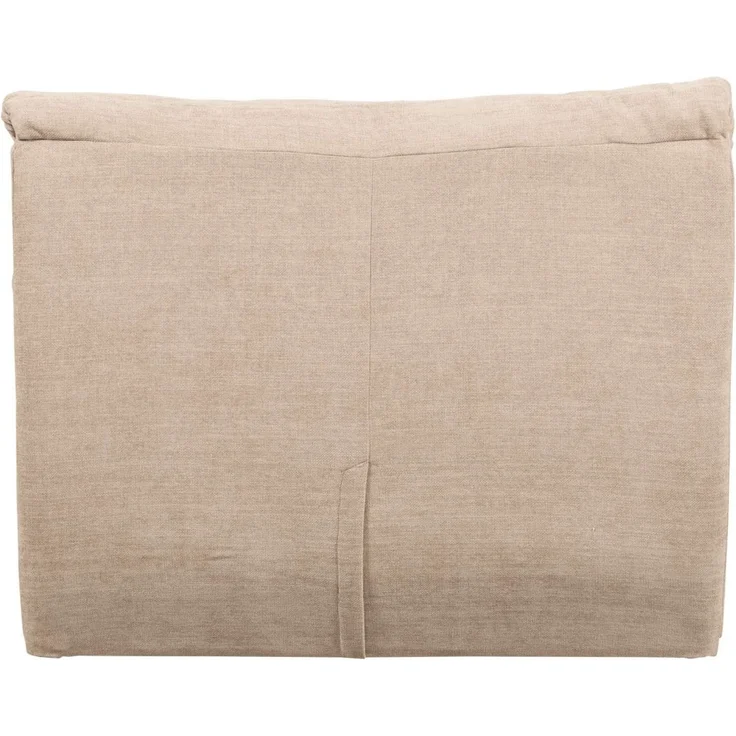 Sessel Baggy aus Chenille-Stoff, modernes Design, Sand, weich gepolstert, Teil der Baggy-Serie – Bild 3