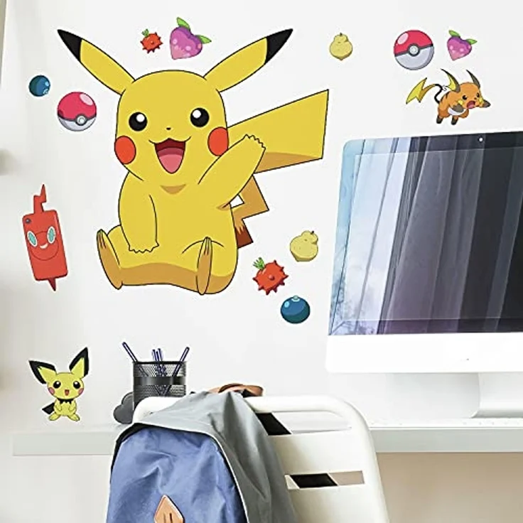 Pokemon Pikachu Riesen-Wandsticker – Bild 2
