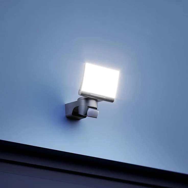 Steinel 'XLED home 2 S' LED-Außenstrahler mit Bewegungsmelder, Kunststoff graphit, 18 x 16,1 x 21,8 cm – Bild 2