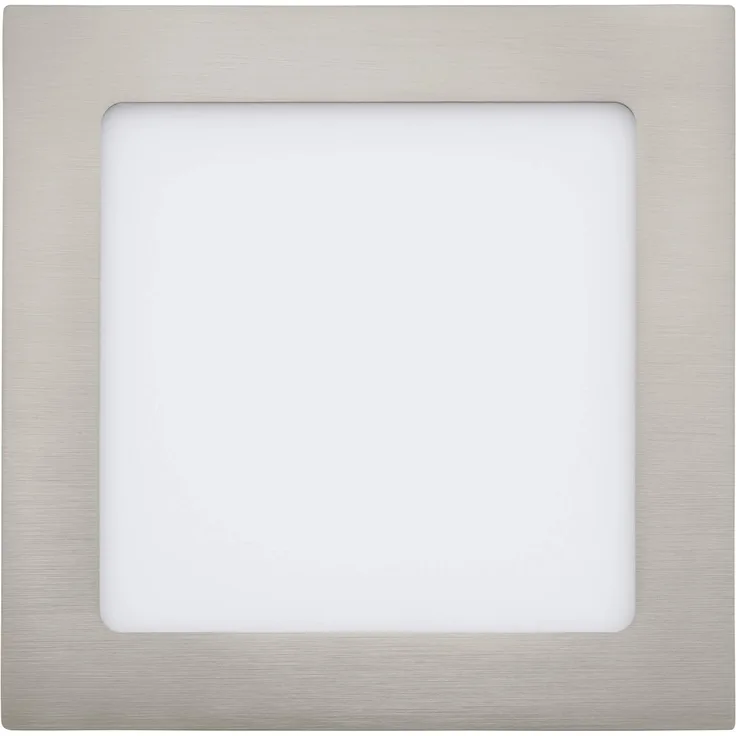 Eglo 31673 LED Einbauleuchte FUEVA 1 nickel-matt 10,9W 170x170 mm quadratisch 3000K