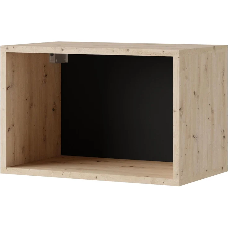 AX LIVING Möbel für Wohnzimmer Kossana 35 Design Goldene Eiche/Schwarz – Bild 5