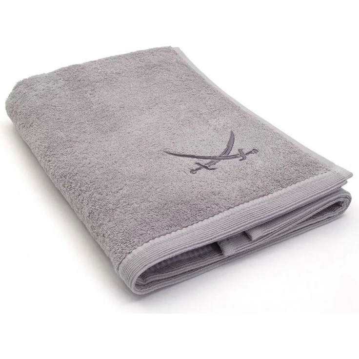 Sansibar Sylt Gästehandtuch Gästetuch SANSIBAR BL 30x50 cm silber – Bild 1