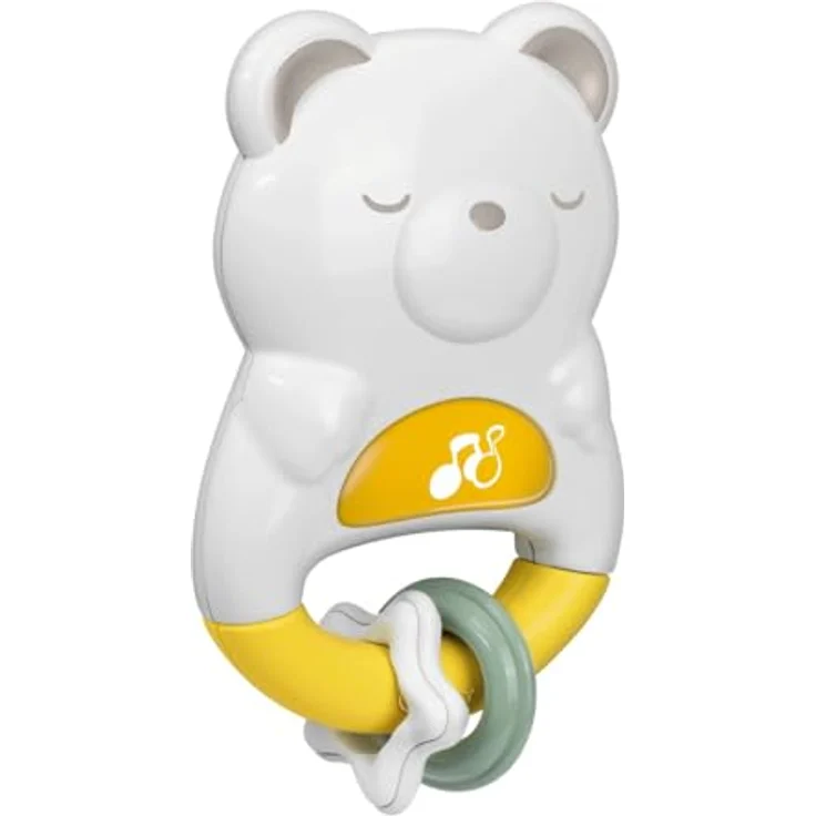 Chicco Day & Night, Nachtlicht mit Rassel 2 in 1 Little Bear, entwickelt sensorische Fähigkeiten, kinderfreundliches Design – Bild 2