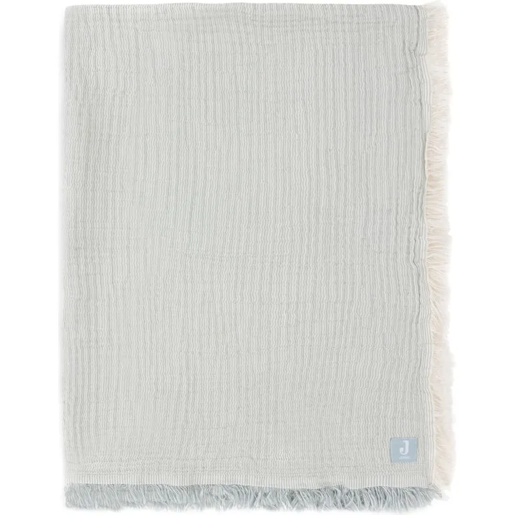 Jollein Decke Babybett - 120 x 120 cm - Fringe Str