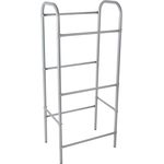 axentia Kastenständer, für 3 Kisten, ca. 50 x 116 x 33 cm, Grau