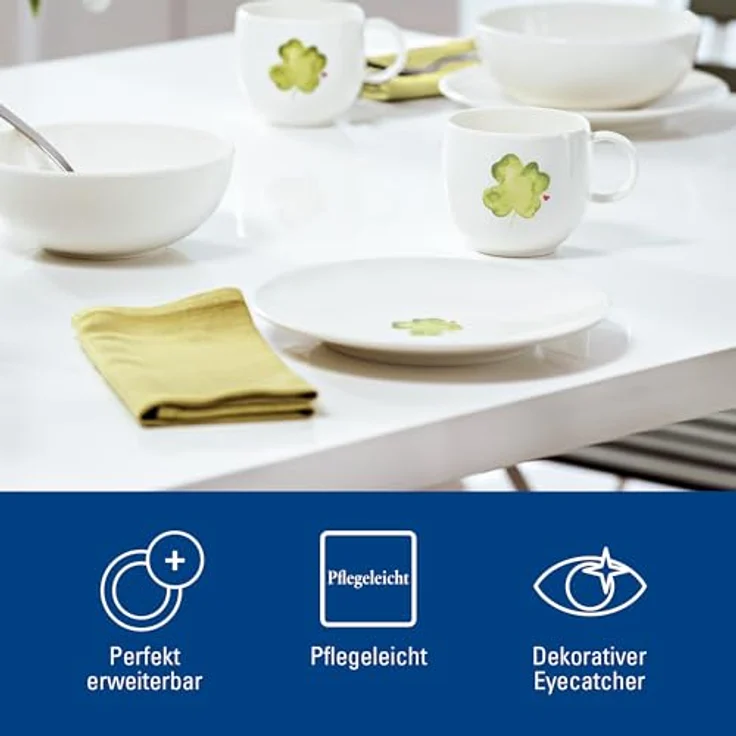 Villeroy & Boch With Love Frühstücksteller ø 21,2 cm Good Luck – Bild 6